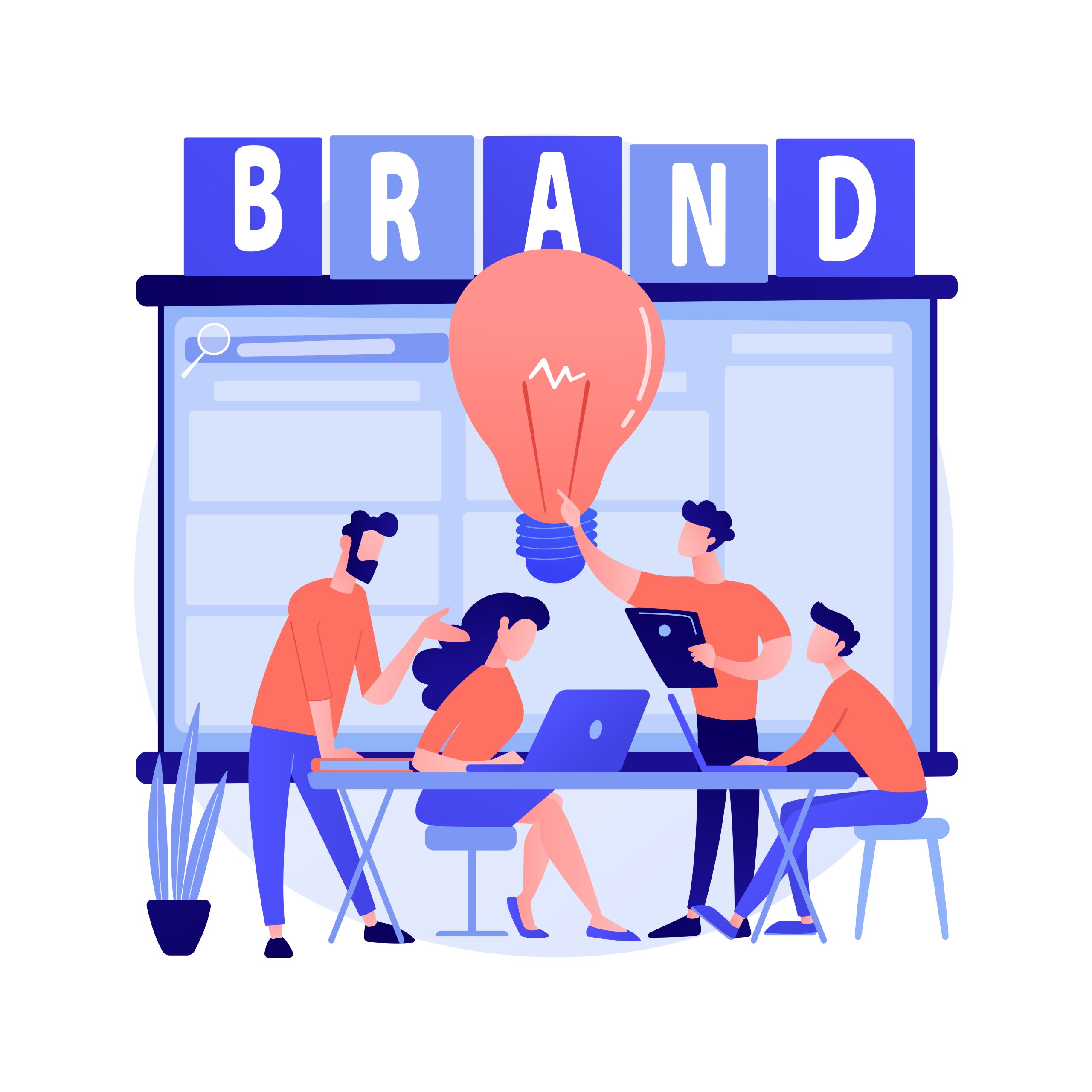 ilustrasi membangun brand personality