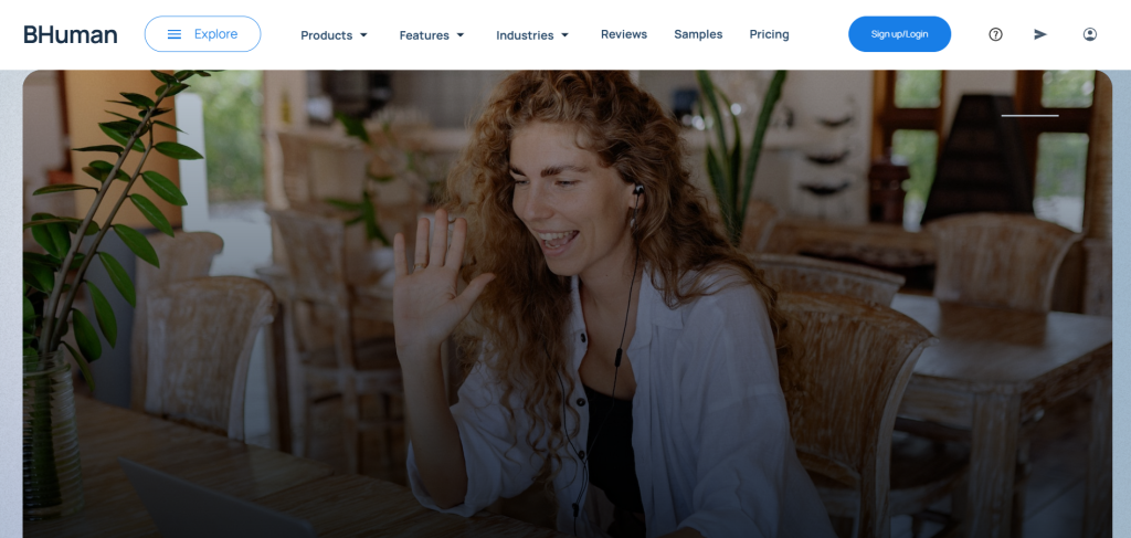 BHuman AI tools untuk pemula untuk membuat video personalization otomatis