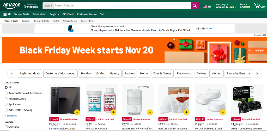 ammazon bagi pengguna di indonesia