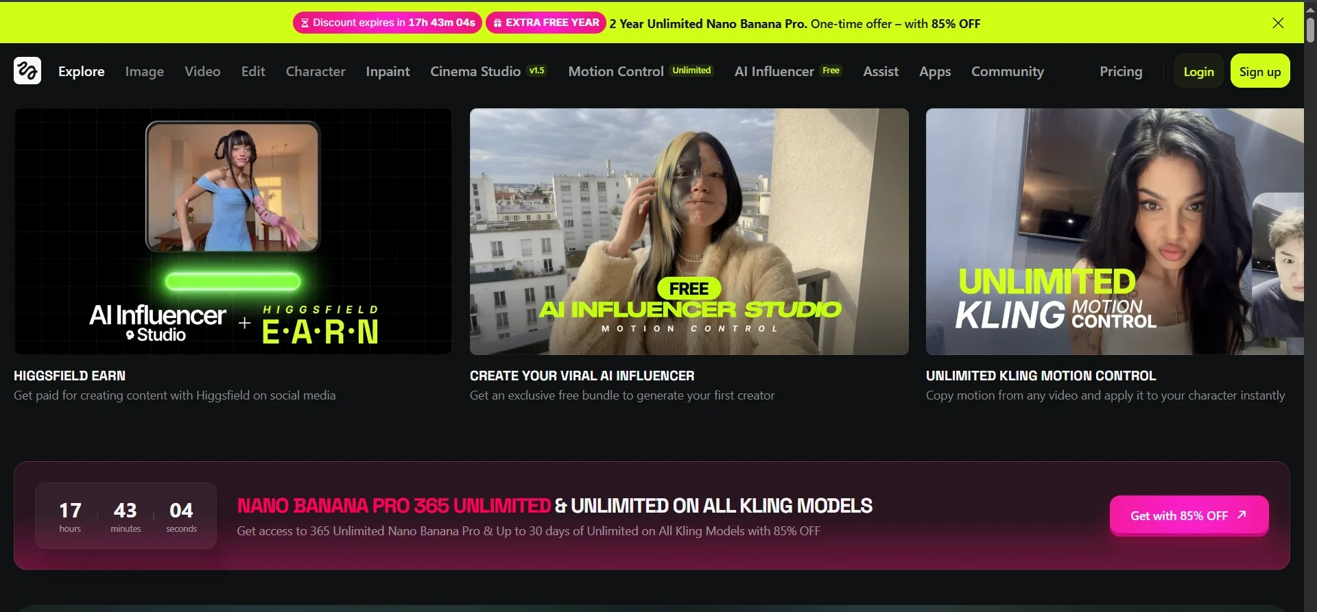 Higgsfield AI adalah platform kecerdasan buatan