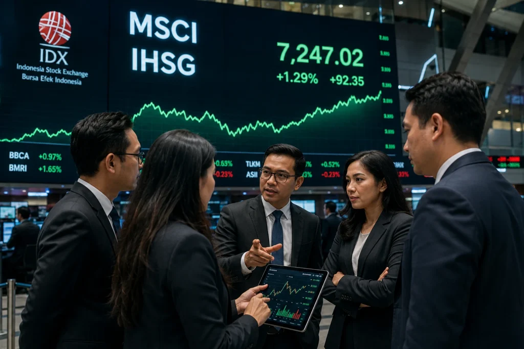 MSCI dan IHSG Jadi Sorotan Investor, Apa Dampaknya bagi Pasar Saham Indonesia?